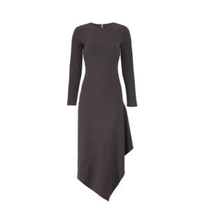 HUTCH • Charcoal Jo Long Sleeve Dress